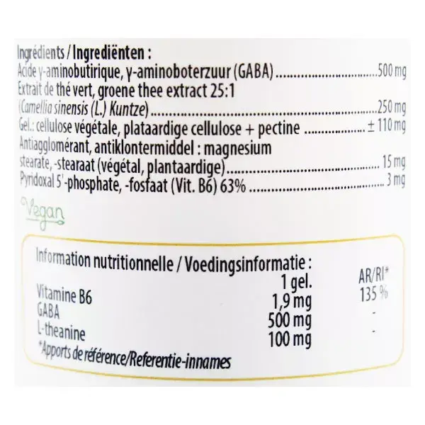 Be-Life GABA Complex 60 cápsulas