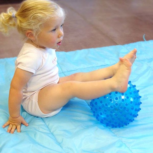 Balle Sensorielle Bleue - LUDI