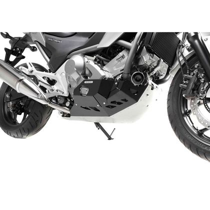 Sabot moteur SW-MOTECH ALUMINIUM - Noir / Gris