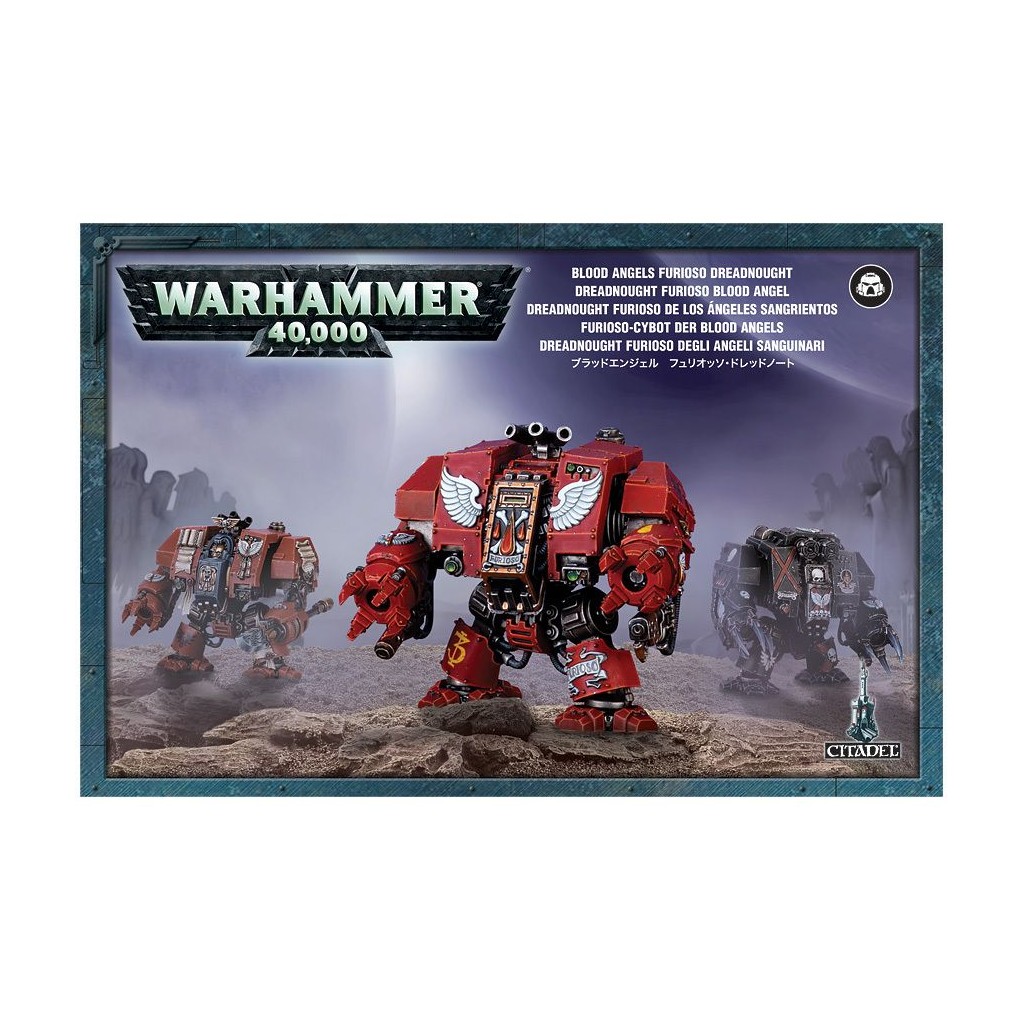 W40K : Adeptus Astartes Blood Angels - Furioso Dreadnought
