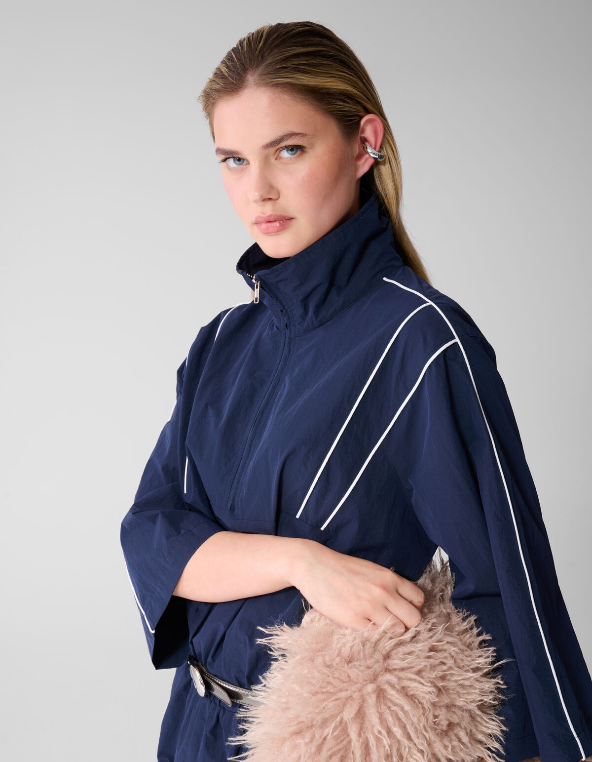 Track Jumpsuit Donkerblauw