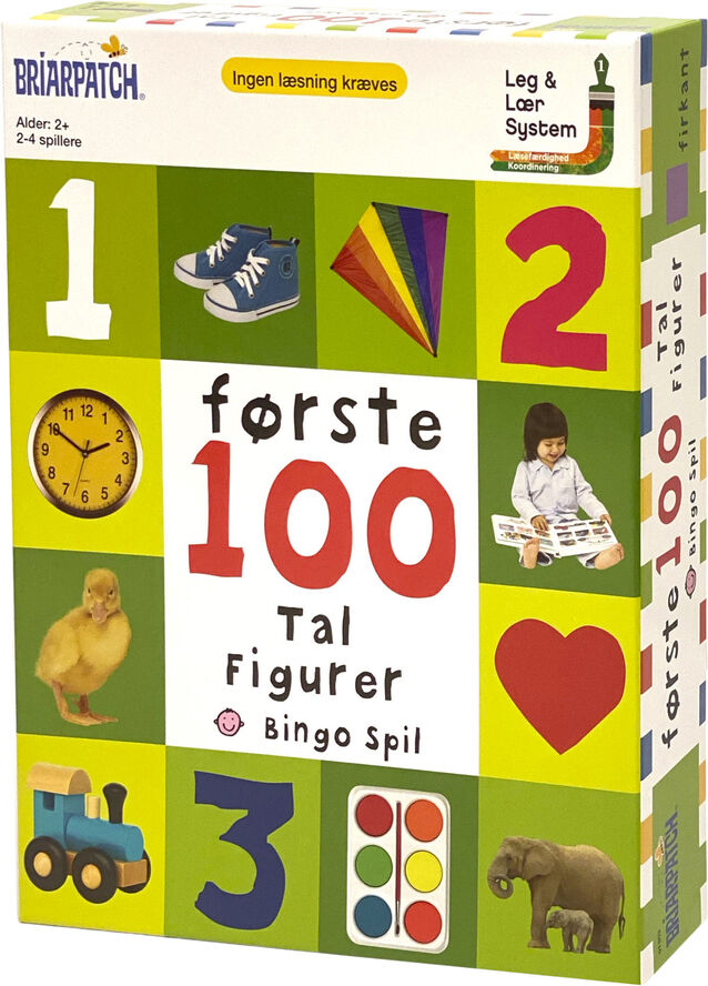 Diverse spil Mine første 100 tal spil