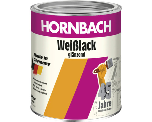 45 jaar HORNBACH Acrylverf Glanzend Wit