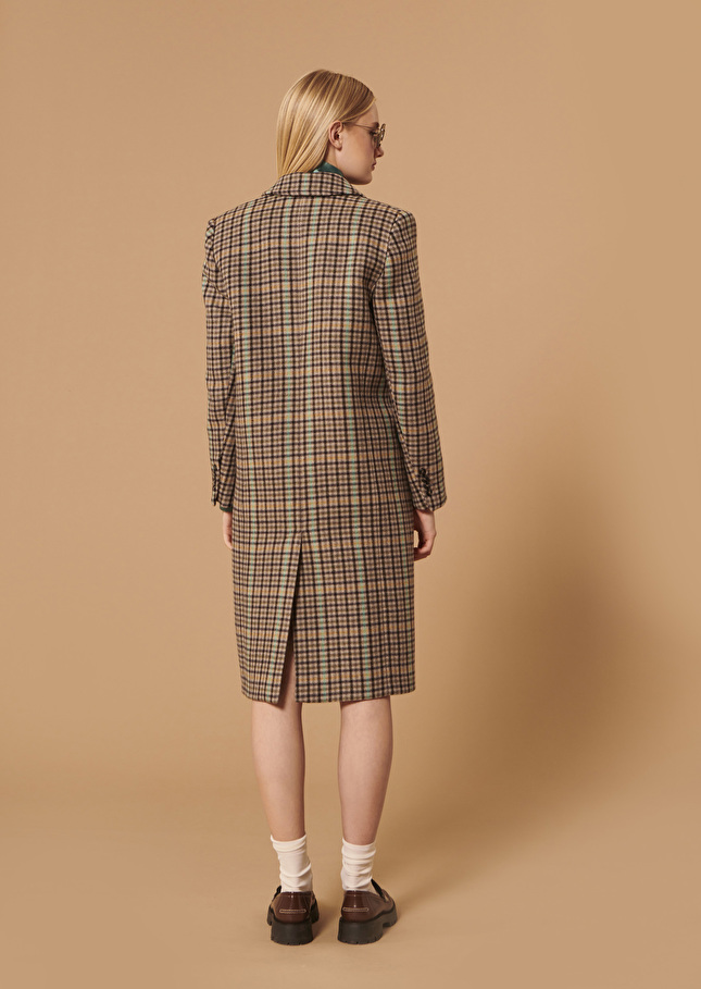 Manteau Marcusgris en tartan
