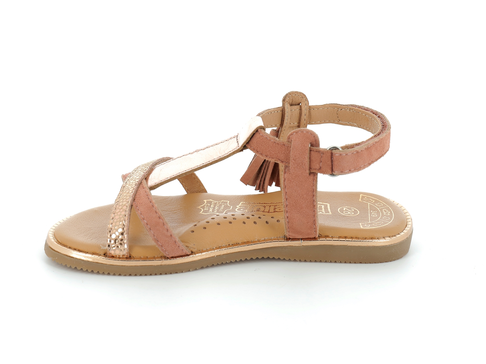 Bopy-FIRMINI Cuir Rose Pâle