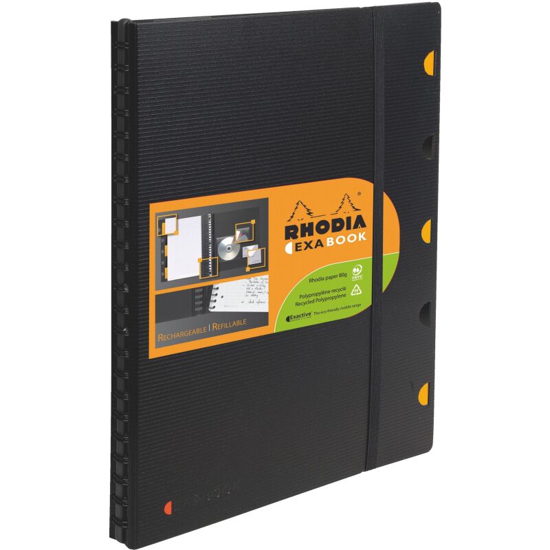 Cahier d'organisation Exabook Rhodia A5 + 5 x 5