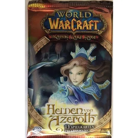 Upper Deck World of Warcraft Helden von Azeroth Booster, deutsch, 1 Stück, 2-fach sortiert