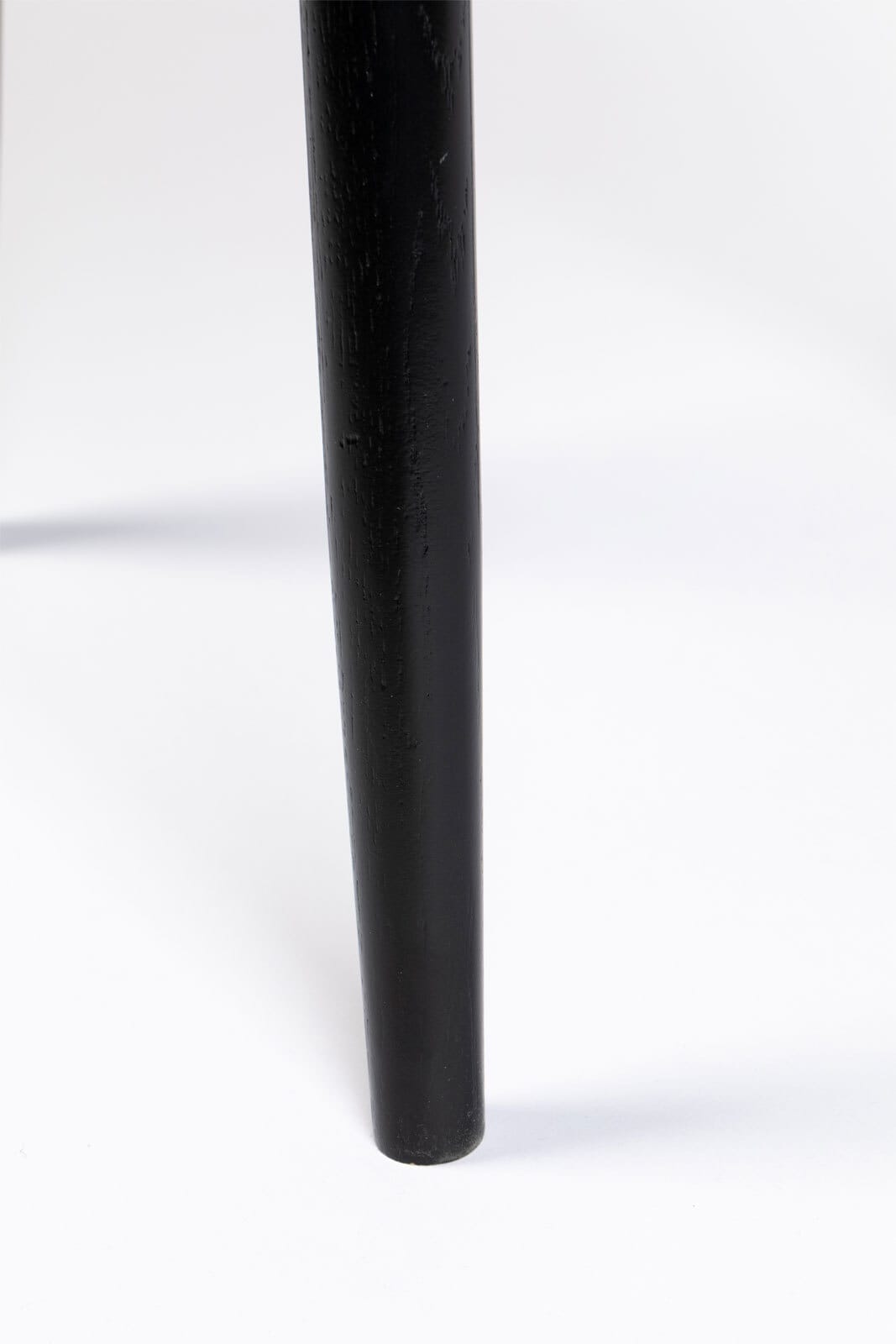 Beistelltisch rund FABIO 50 cm Eiche schwarz