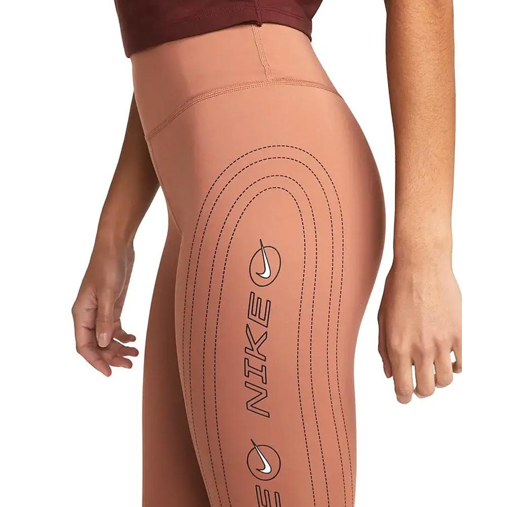Nike Legging Orange Femme Nike Luxe