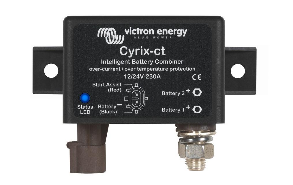 Batterie-Management-System Cyrix-Li-Charge 12/24 V-230A<br>Batteriekoppelrelais