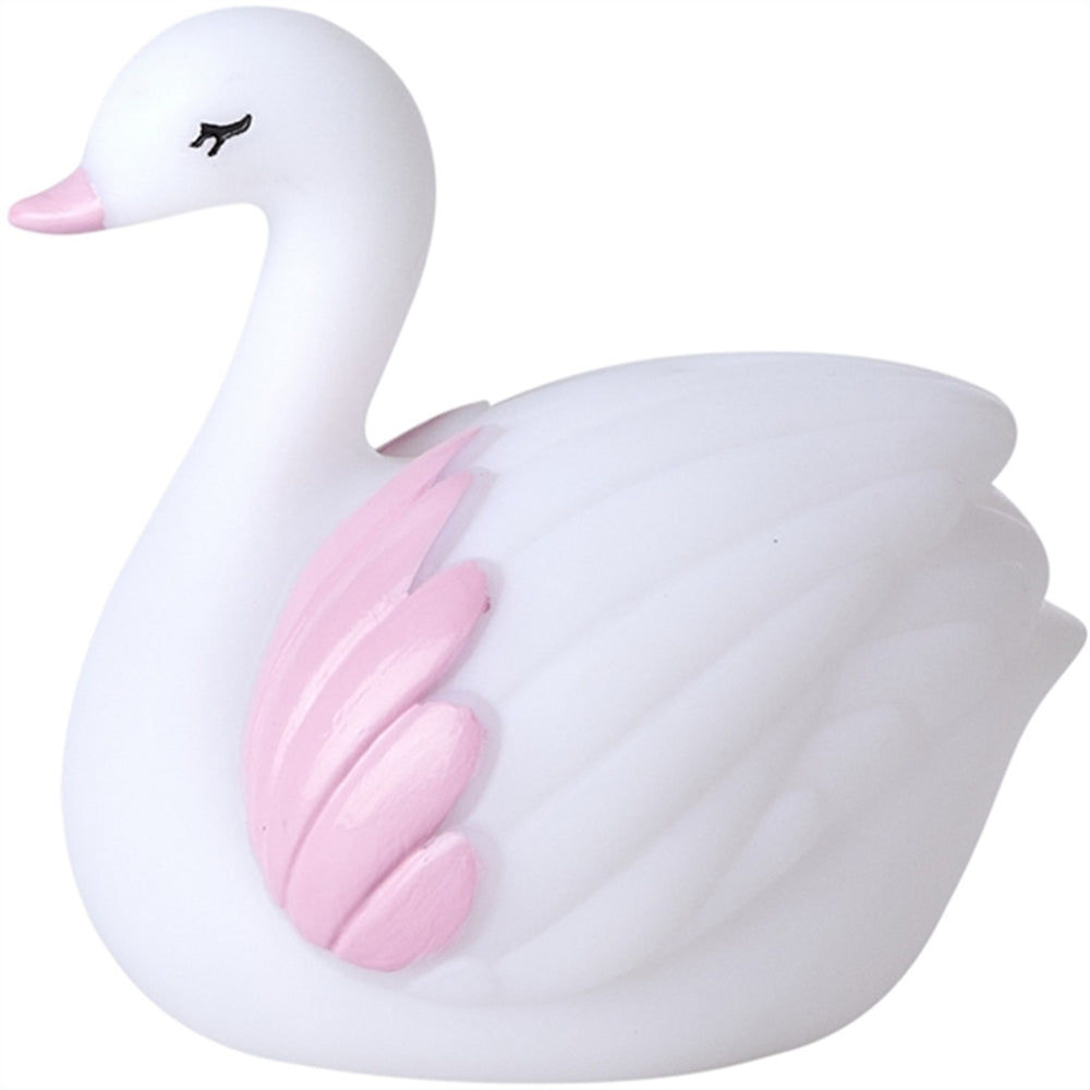 White LED Lampe Svane - Rice → Luksusbaby.dk
