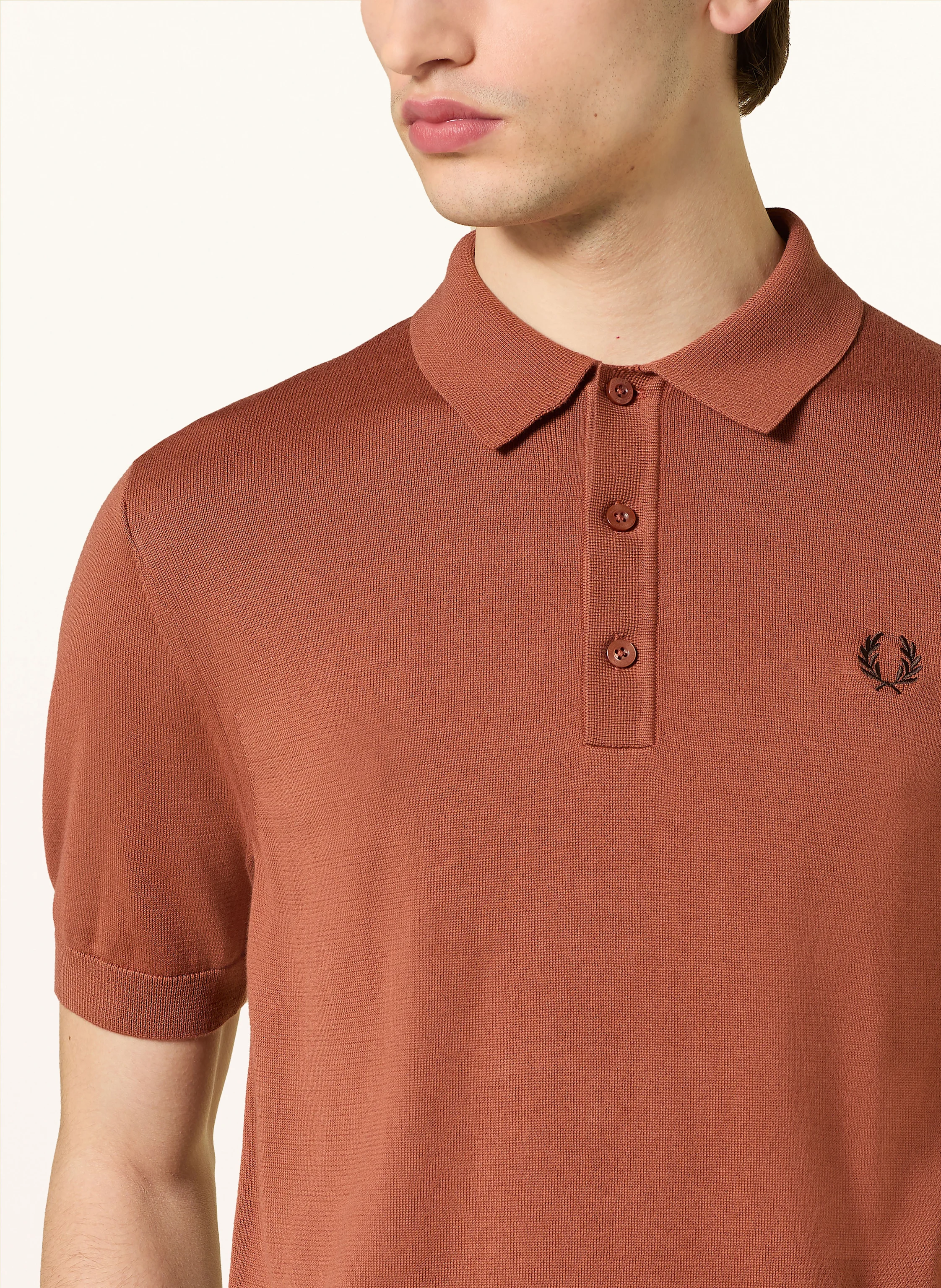 FRED PERRY Strick-Poloshirt