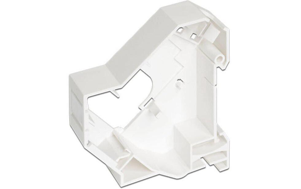 Hutschienenhalter Keystone ohne ErdungHalterung für Hutschienen, anreihbar, weiss
