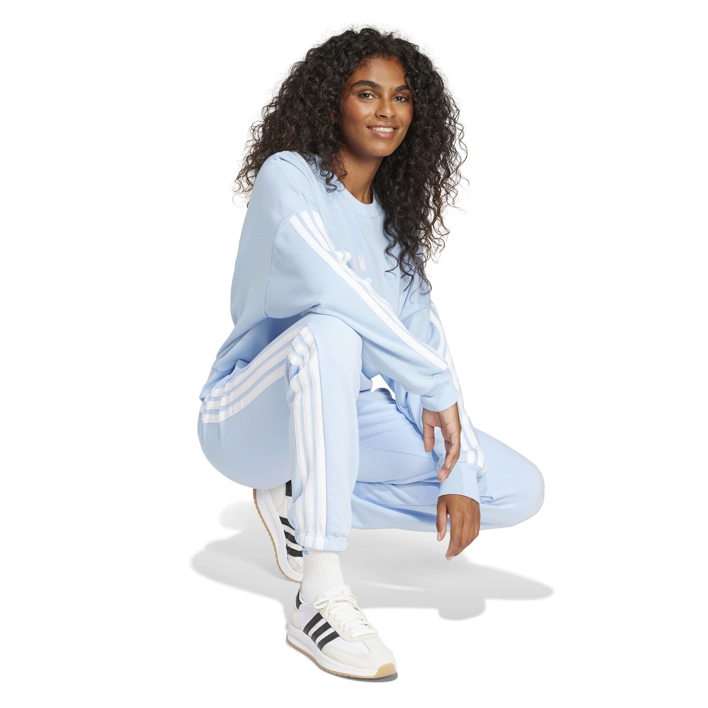 adidas Essentials Studio Lounge 3-Stripes Sweatshirt Womens