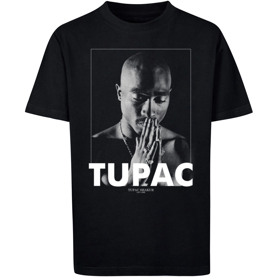 F4NT4STIC T-Shirt Tupac Shakur Praying schwarz
