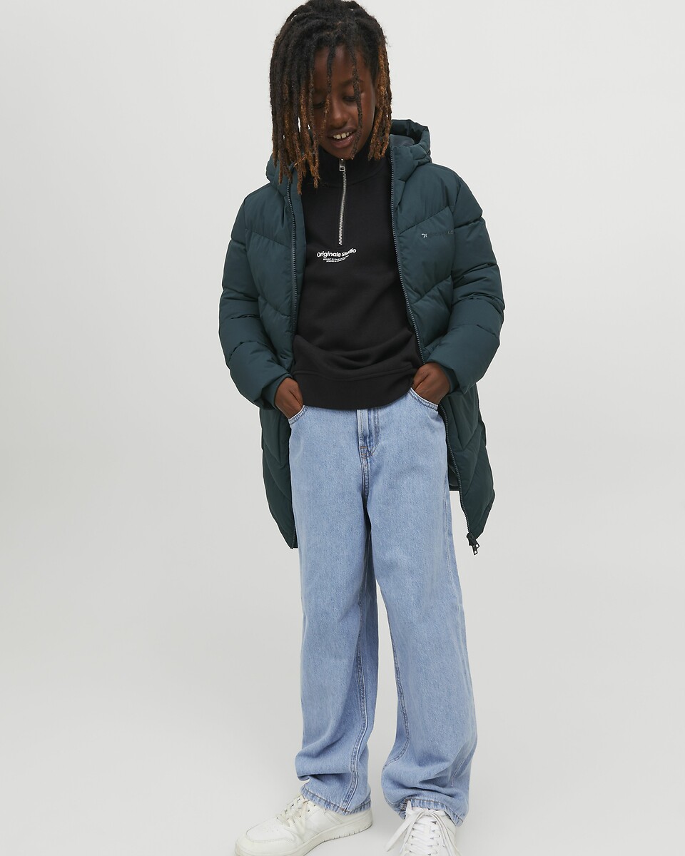 JACK & JONES JUNIOR<br>Calças jeans largas