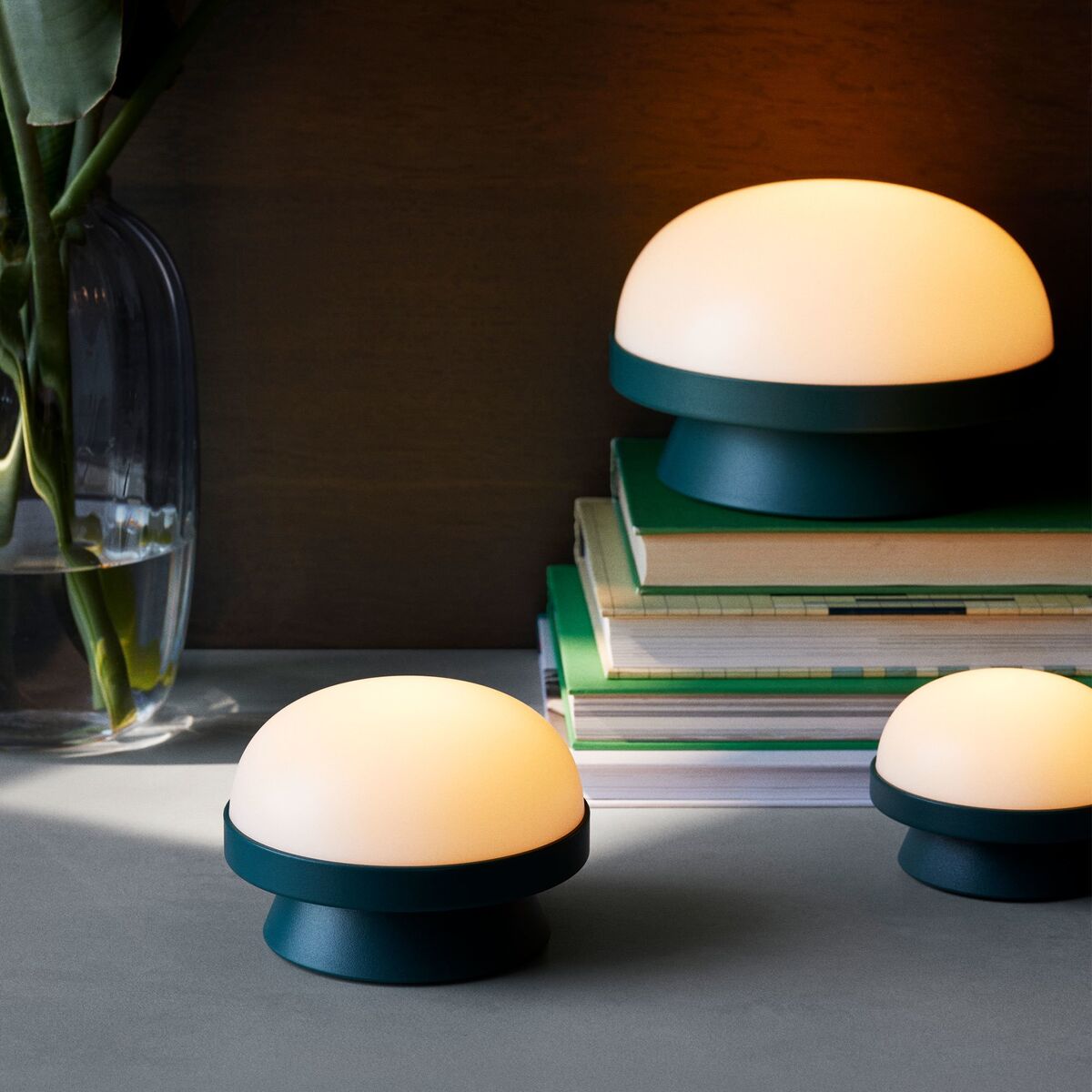 Soft Spot Solar Dots lampe 21 cm, grønn