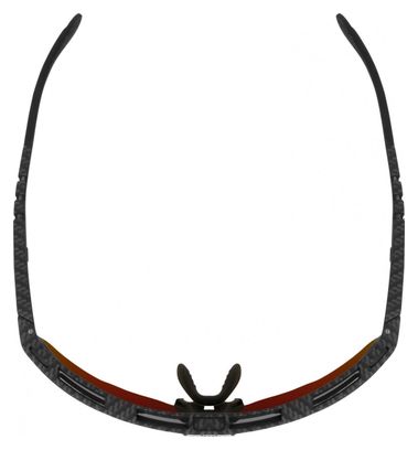 Scicon Sports Aeroshade Kunken Monogram Lunettes De Soleil De Performance Sportive (Scnpp Red Multimirror Monogramme/Compagnon De Carbone)