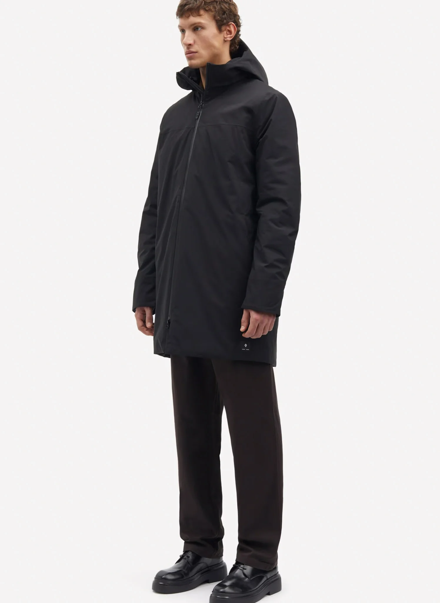 SACLAUS - Parka col montant | Noir