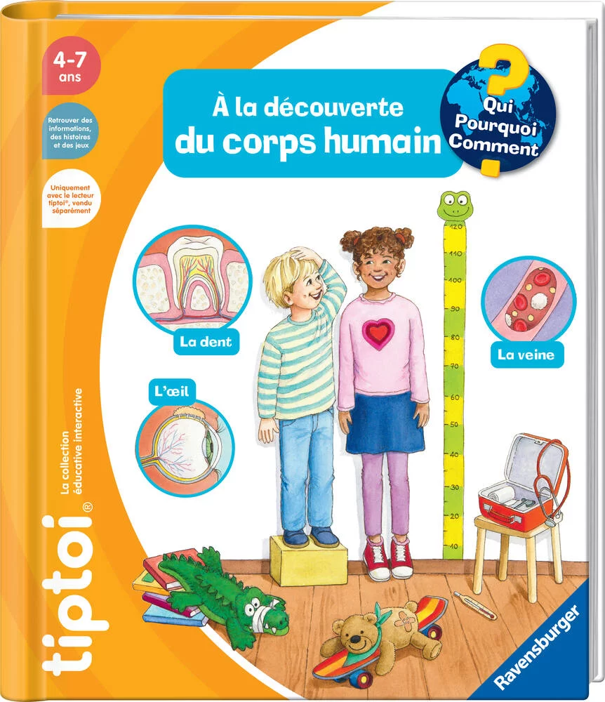 TIPTOI® A LA DECOUVERTE DU CORPS HUMAIN