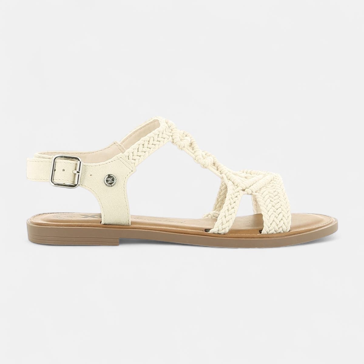 Nu-pieds Femme beige