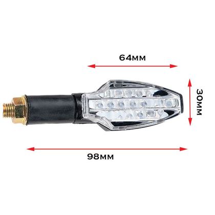 Clignotant KOOROOM LUMI LED (La paire) Universel - Noir