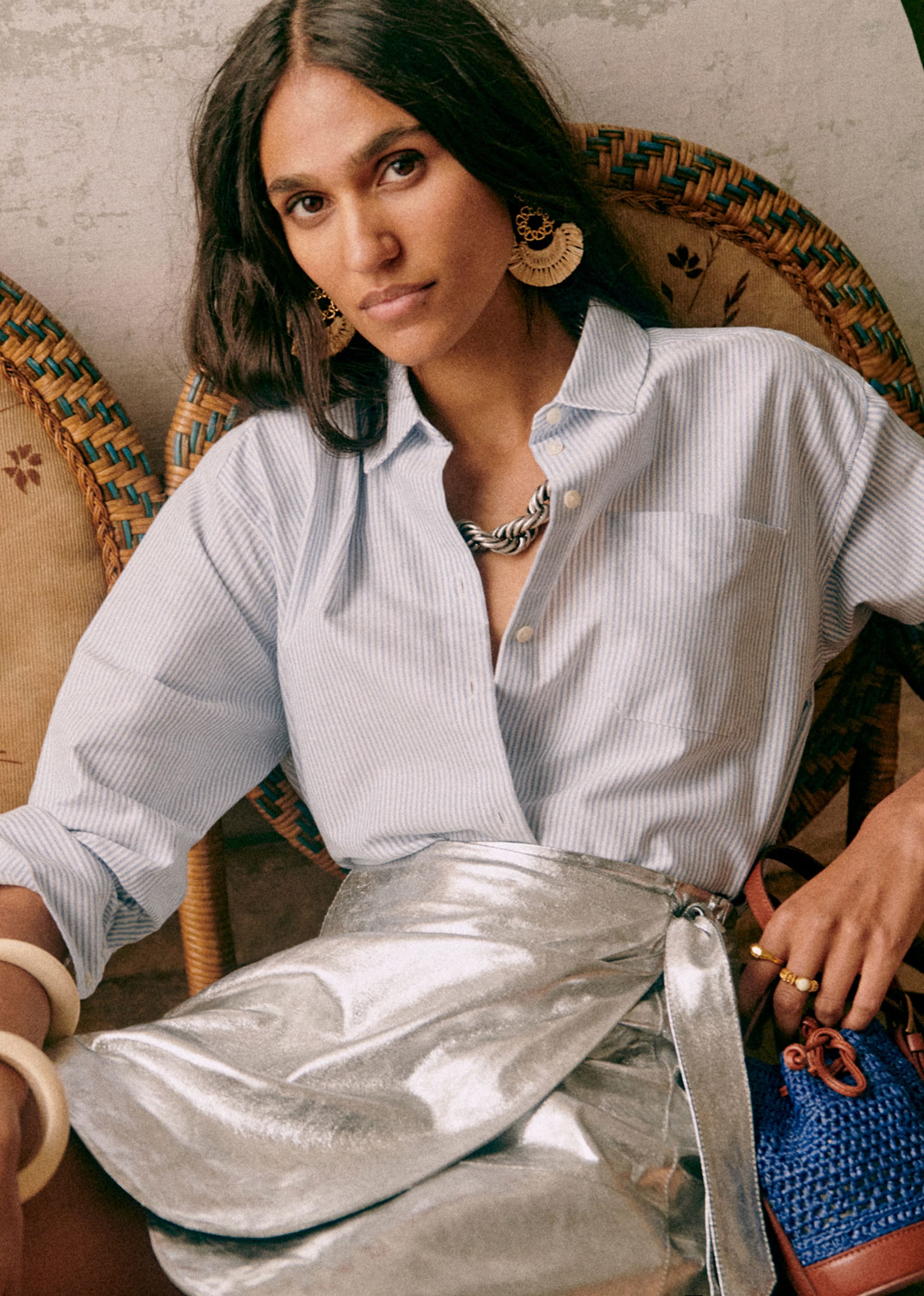 Jupe Keira - Argent - E-SHOP/JUPES & SHORTS 5905641