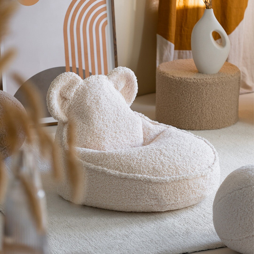 Wigiwama zitzak bear - cream white