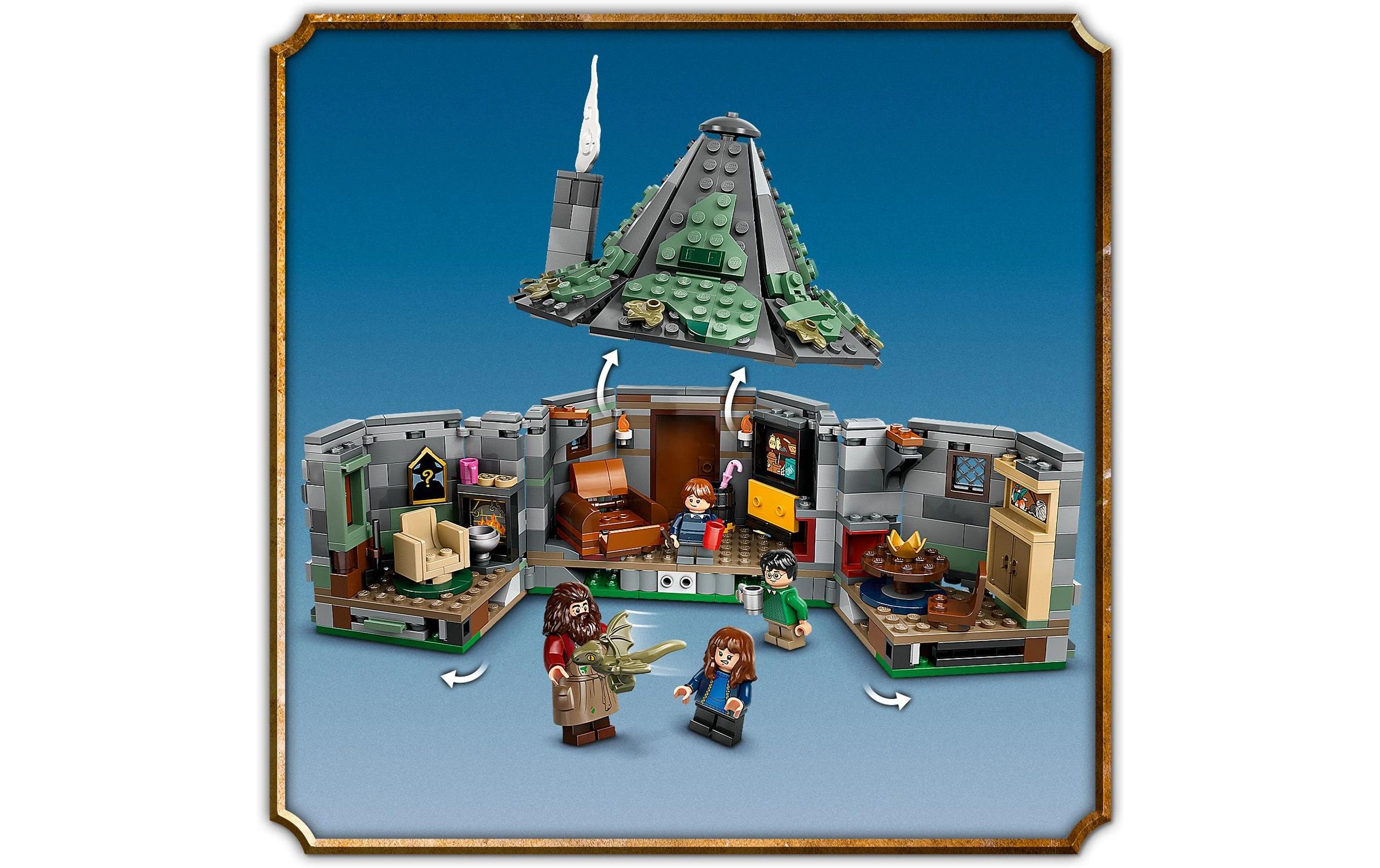 Harry Potter Hagrids Hütte: Ein unerwarteter Besuch 76428Fantasy-Bauset von Wizarding World