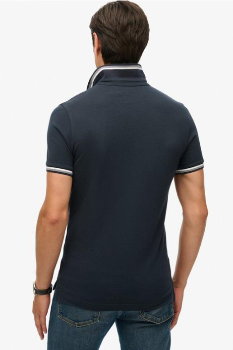Superdry blauwe heren polo