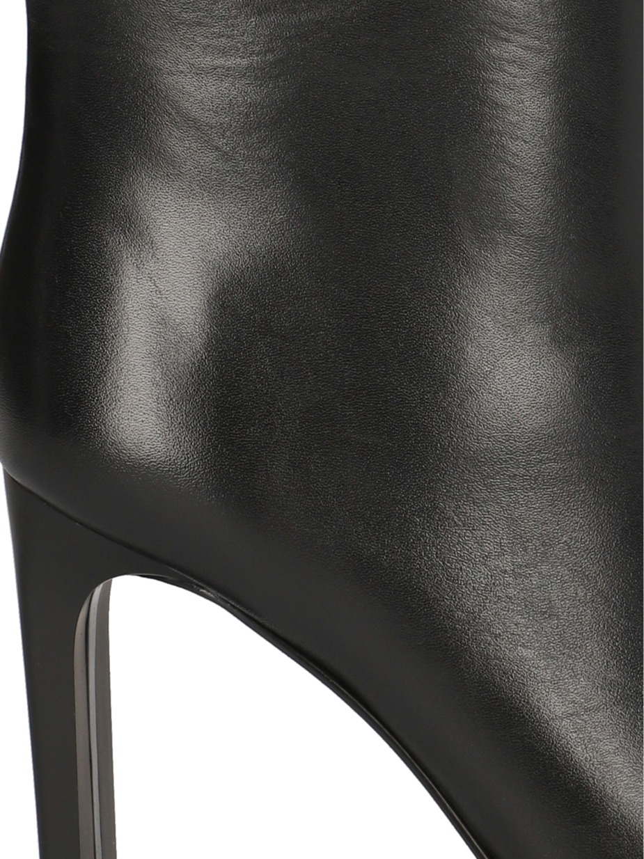 Glattleder Stiefelette