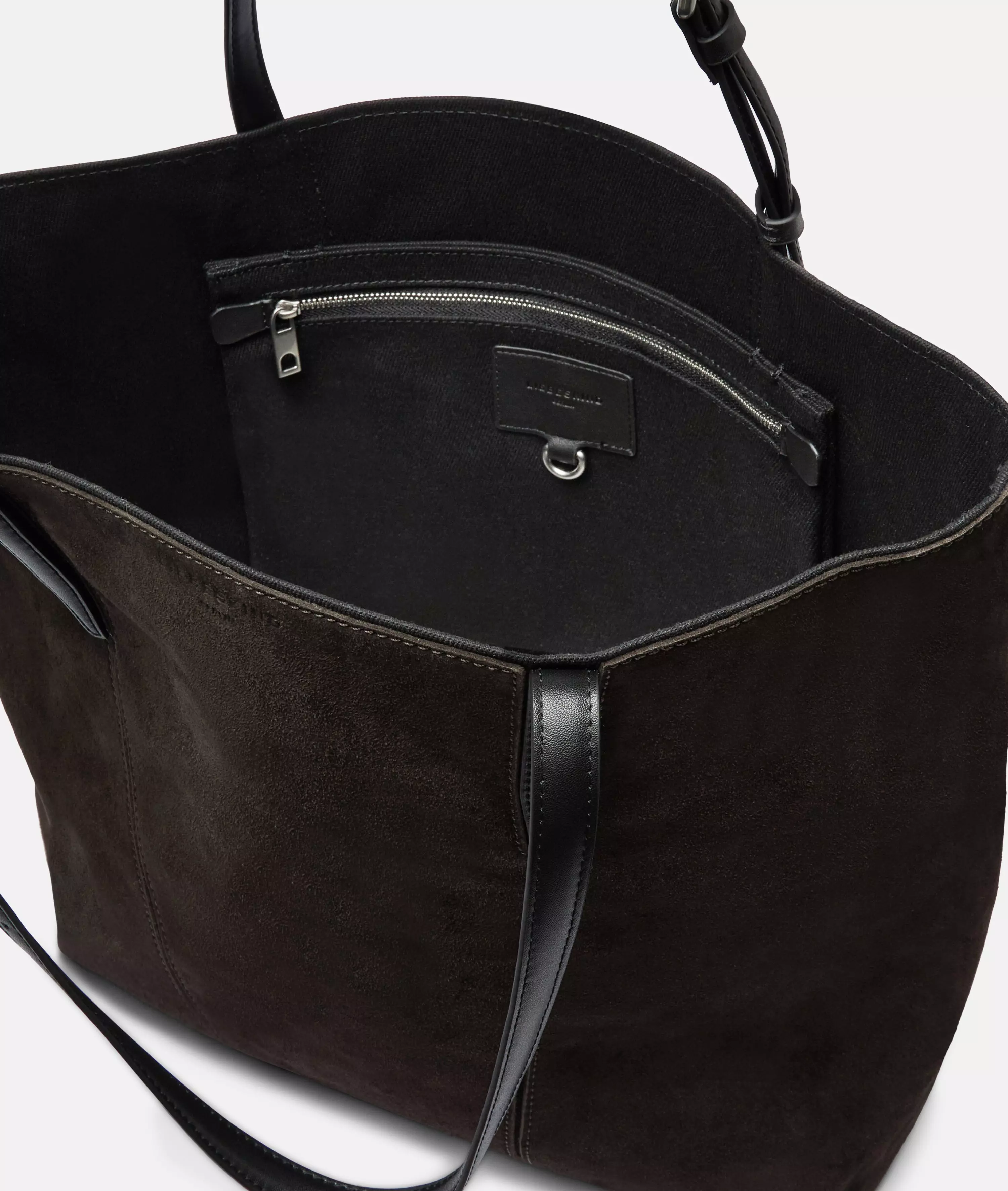 Una Shopper M Large shopper in suede look