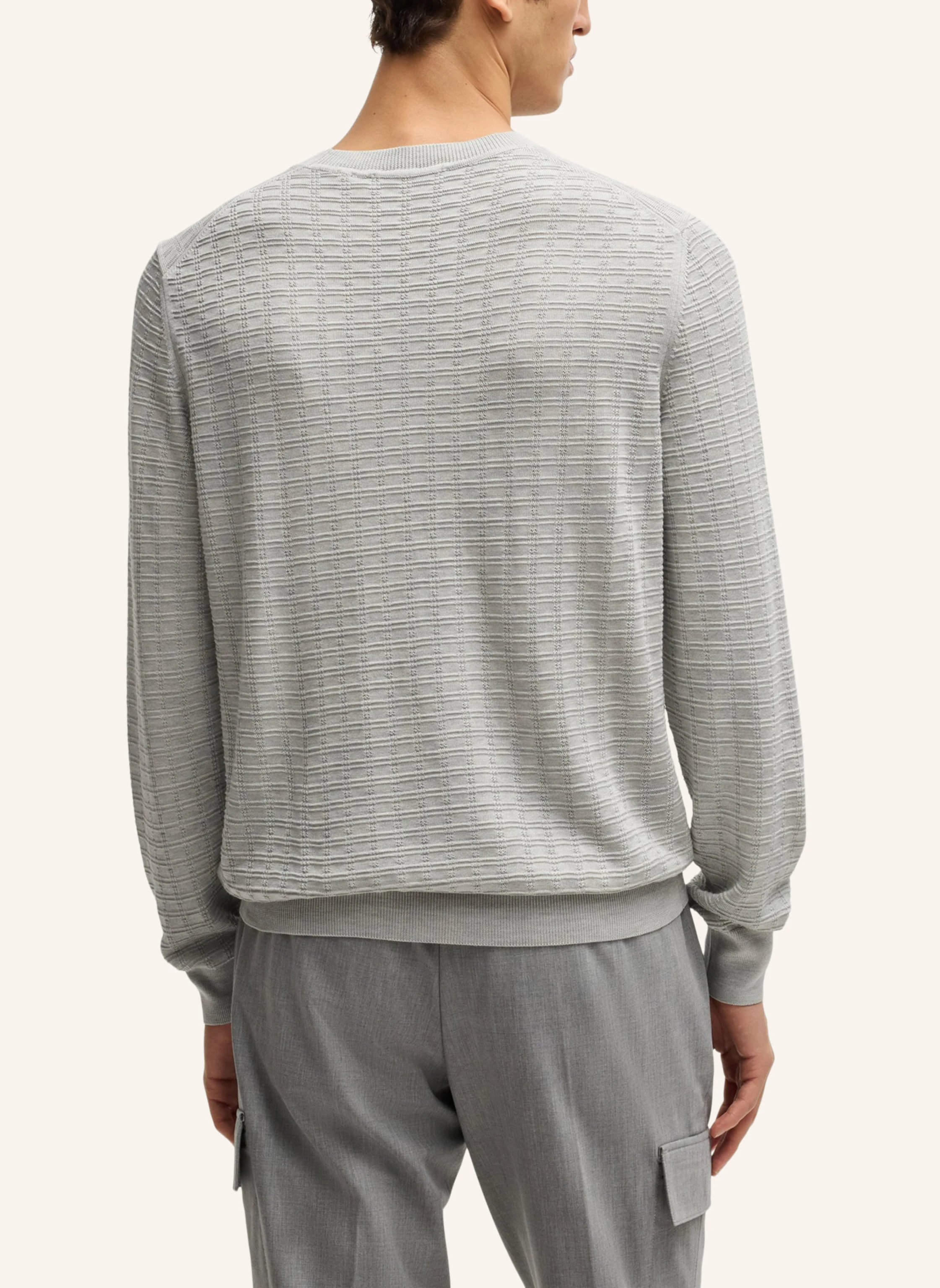 BOSS Pullover L-BANIEL Regular Fit