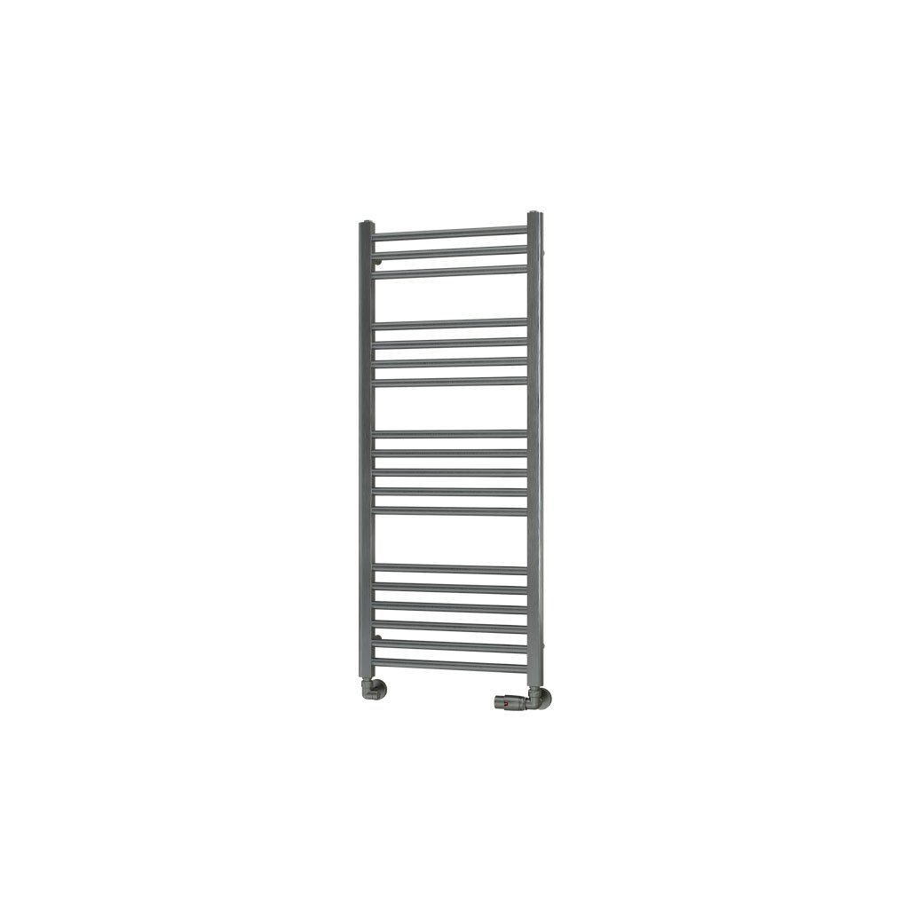 Eastbrook Wendover handdoekradiator 50x120cm 467W RVS geborsteld