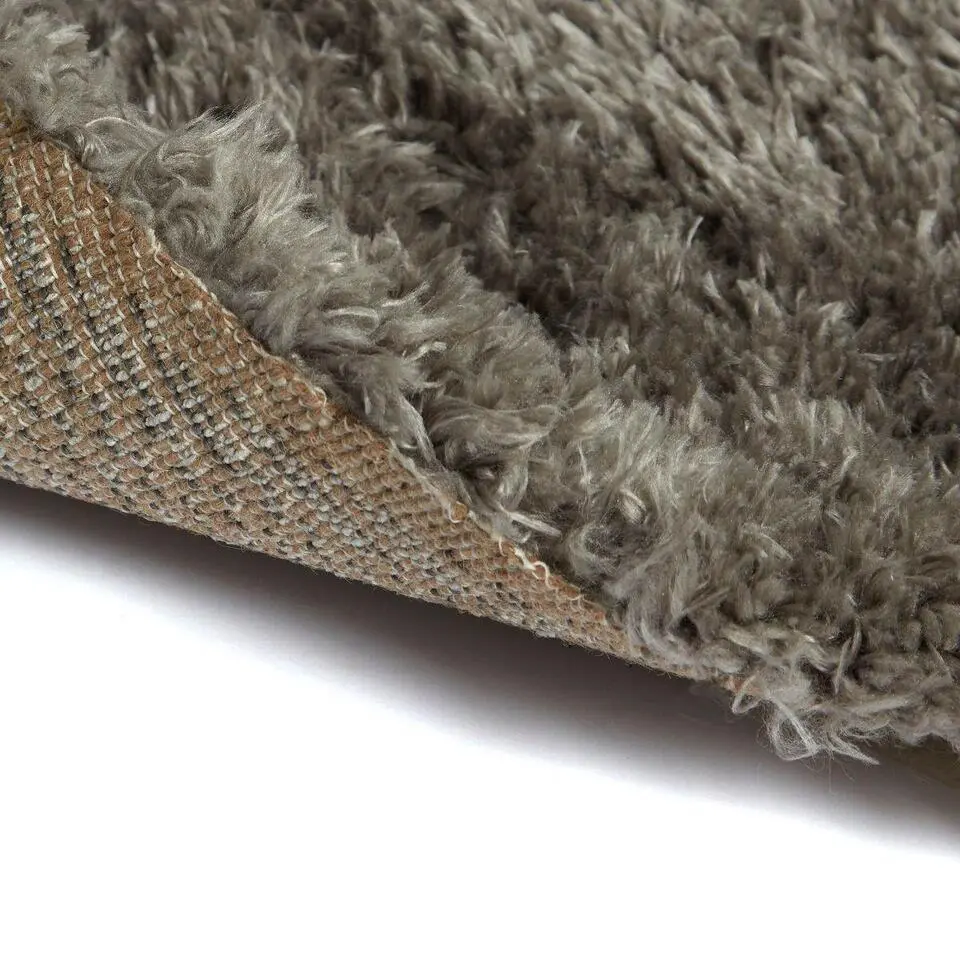 Interieur05 rond vloerkleed Fender grijs/lichtgrijs - 200 x 200 cm