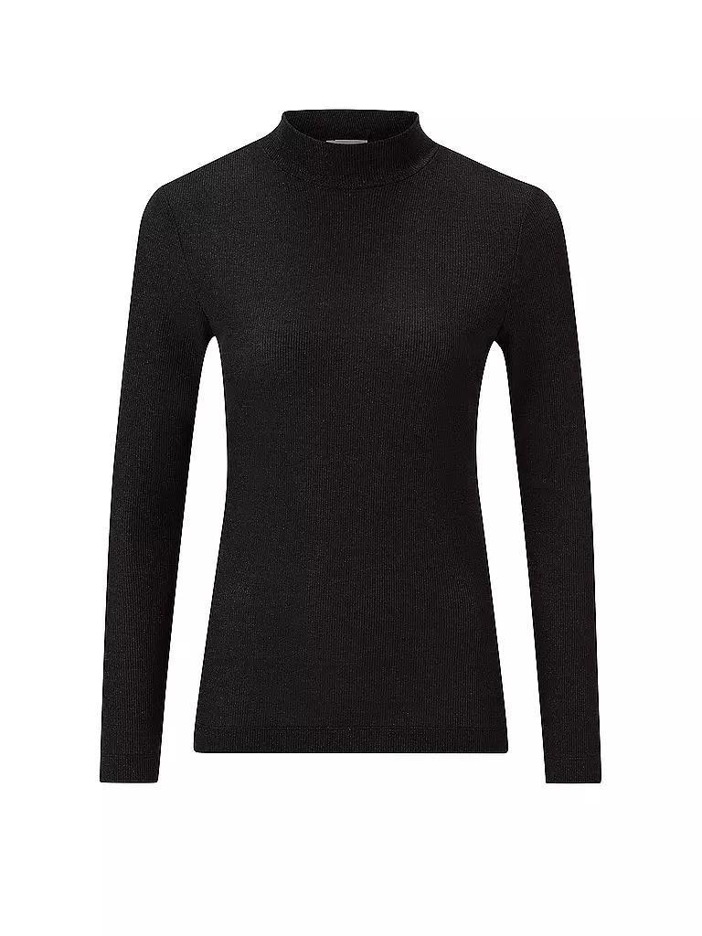 RICH & ROYAL Langarmshirt schwarz