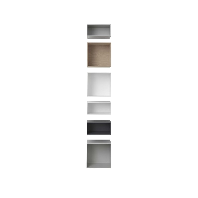 Muuto Mini Stacked 2.0 kast medium lichtgrijs