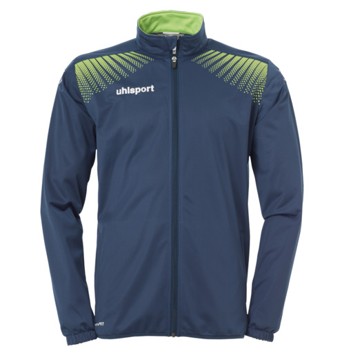 Gol Chaqueta Classic Petróleo/verde Flash Uhlsport