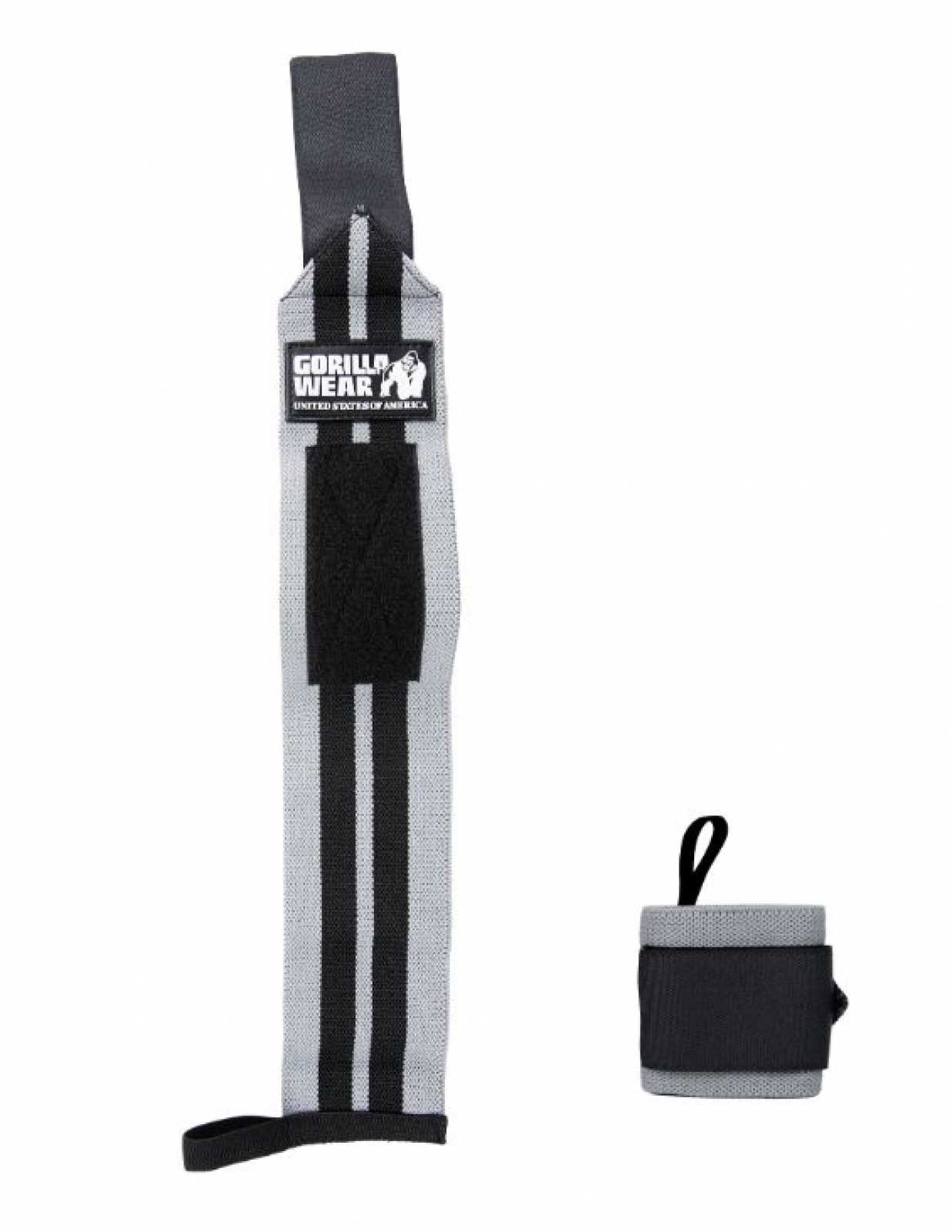 Faixas de pulso Gorilla Wear PRO cinza