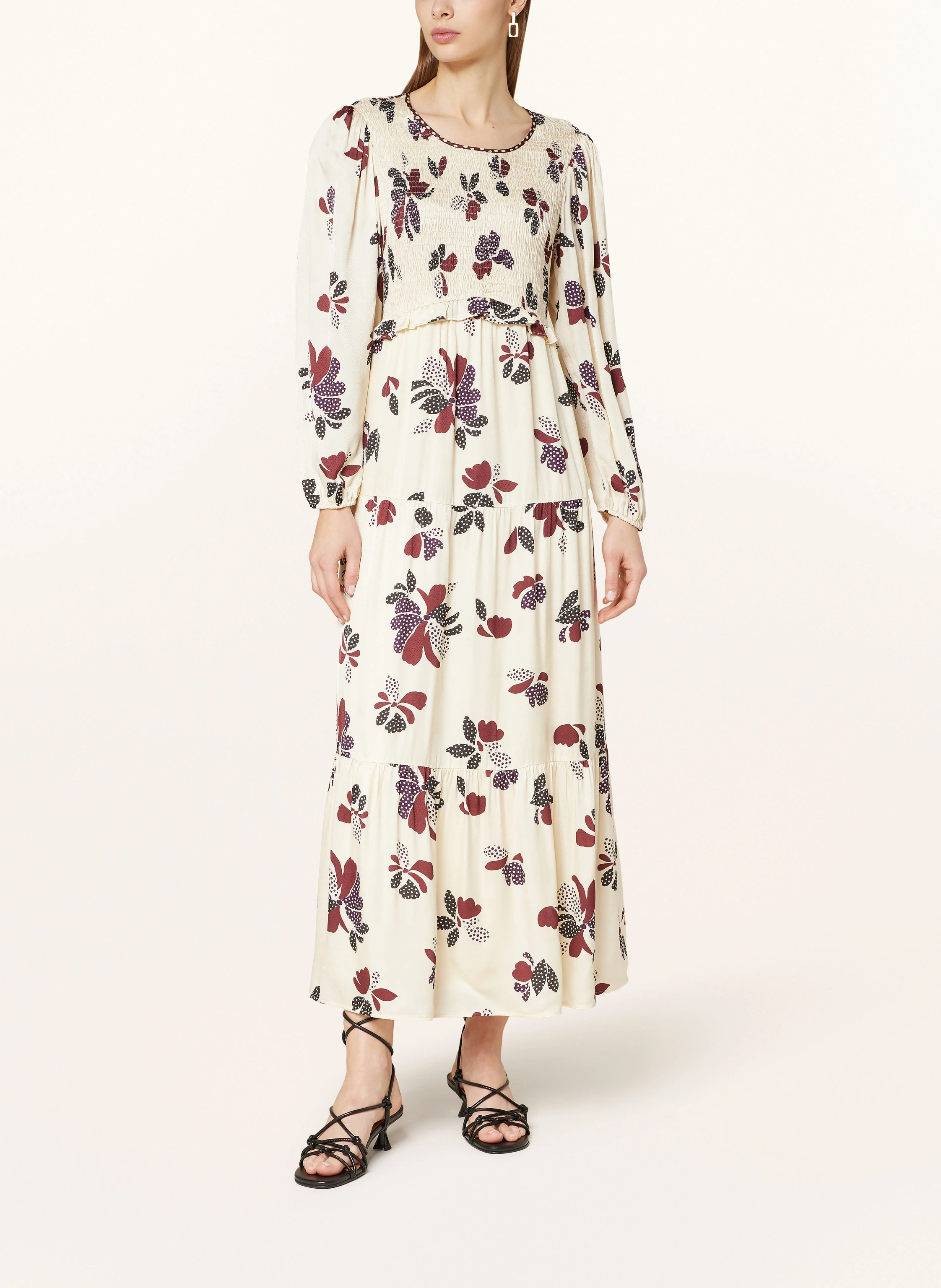 ba&sh Kleid DAYA mit Rüschen