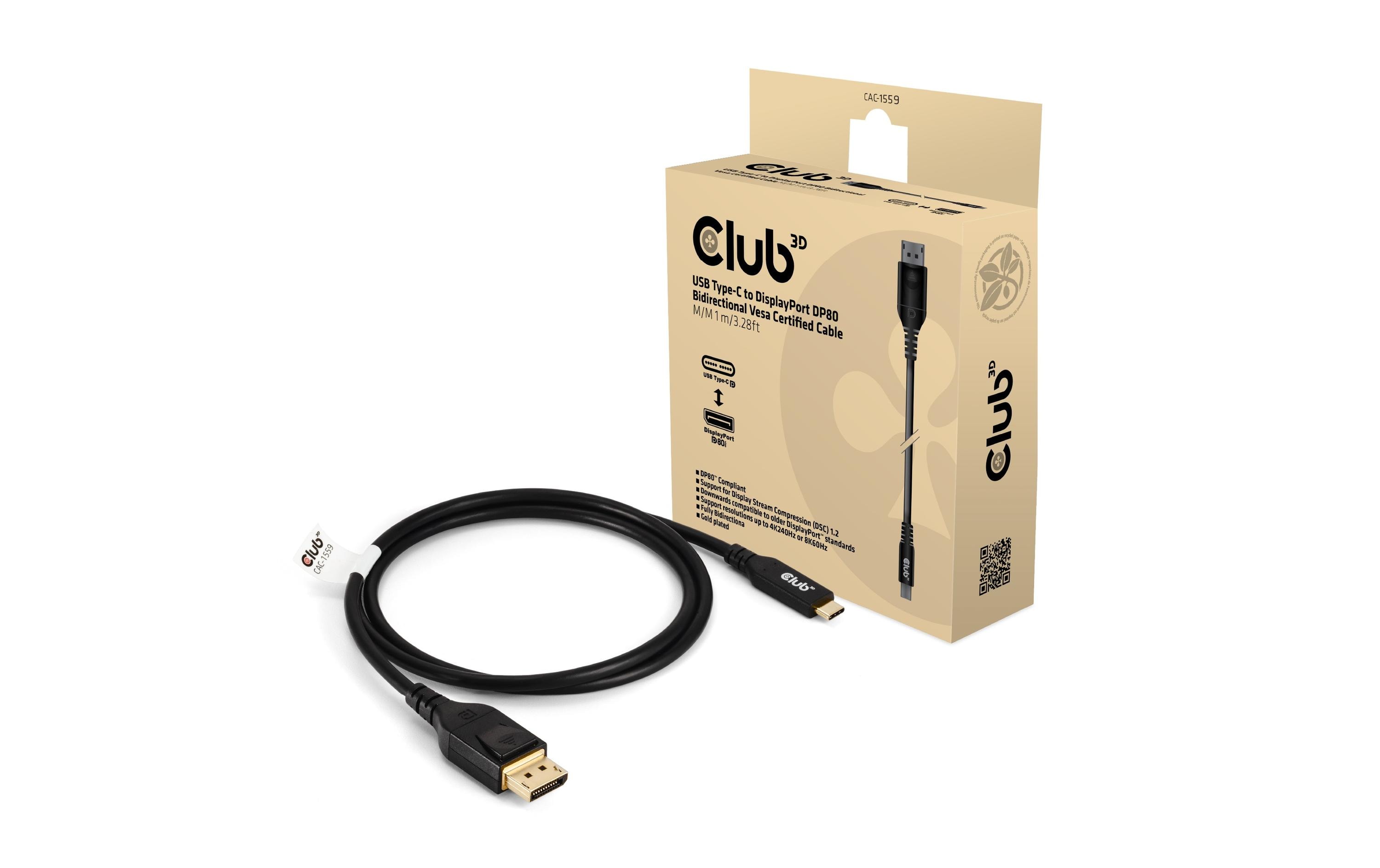 Adapterkabel CAC-1559 USB Type-C - DisplayPortUSB Typ-C auf DisplayPort