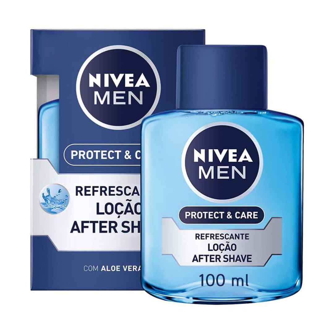 NIVEA  After Shave Loção Protect & Care - 100ml