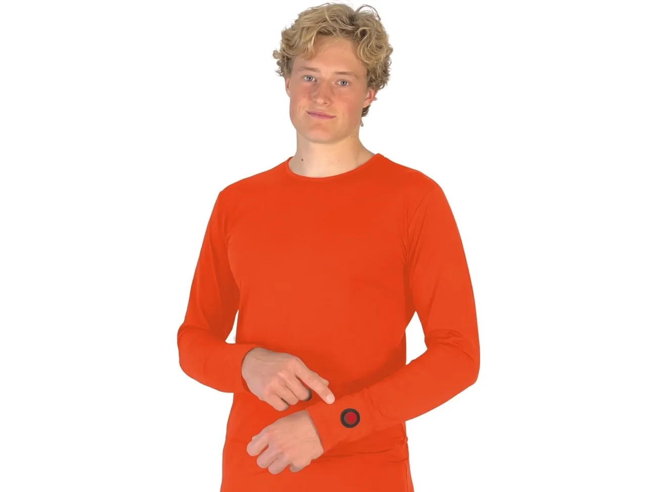 Glovii opvarmet sweatshirt størrelse XL rød