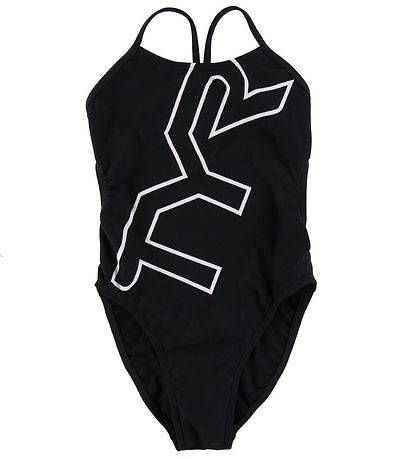 TYR Bådedragt - Big Logo Cutoutfit - Sort