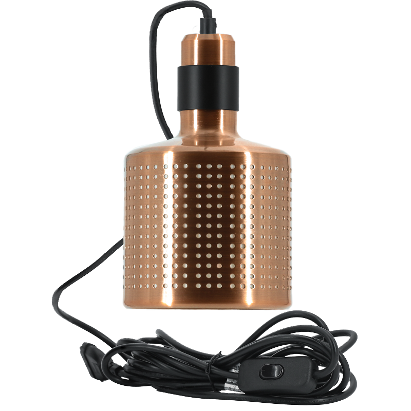 Venso EcoSolutions VEGA E27 lampenkap koper, lampenkap metaal, Venso plantenlamp, E27 plantenlamp, E27 lampenkap, daglichtlamp voor planten, plantenlamp, LED kamerplant