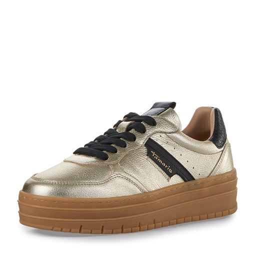 Tamaris Sneakers, Light Gold Comb, 39