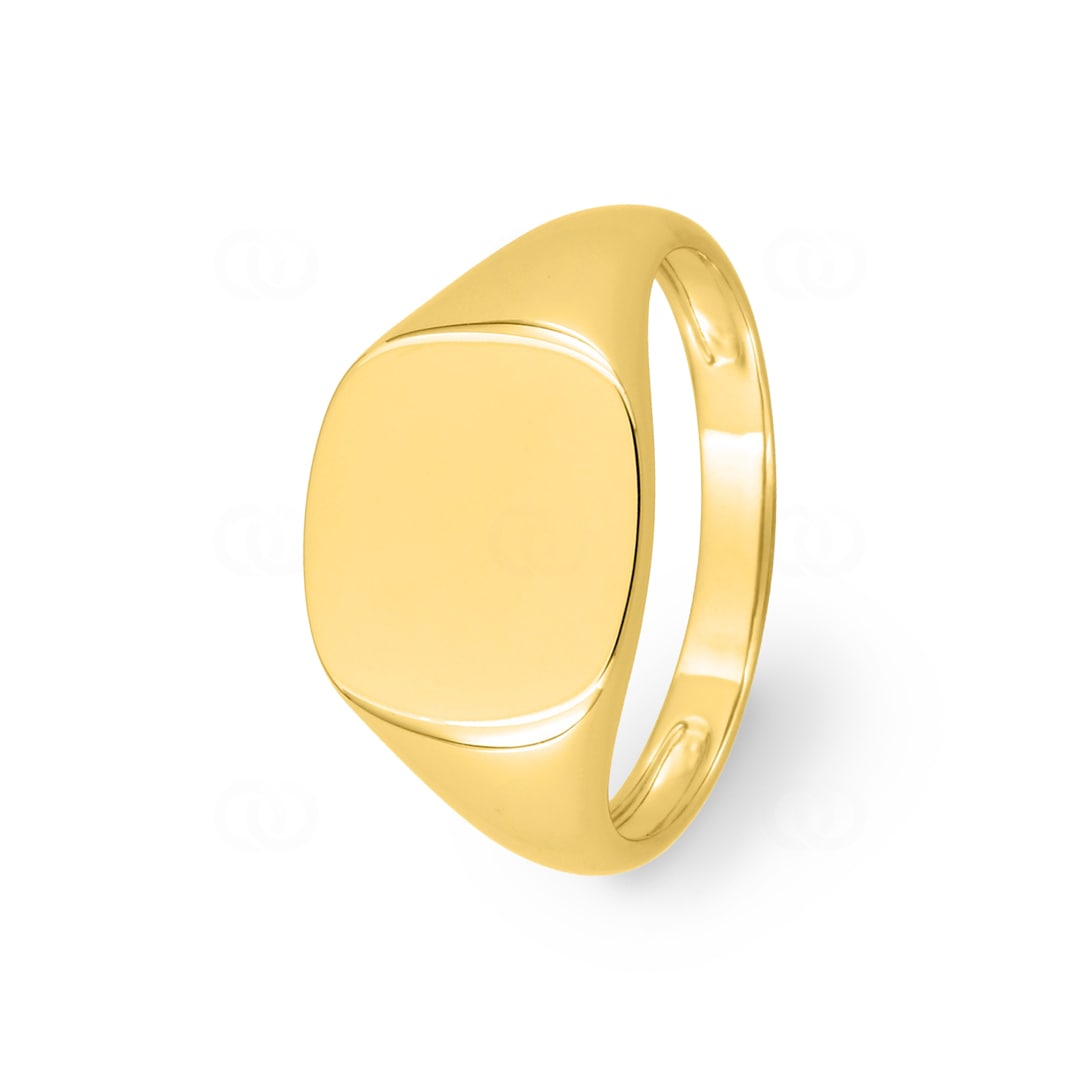 Siegelring 375/9 K Gelbgold massiv