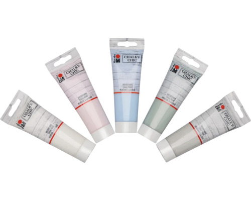 Marabu krijtverf Chalky-Chic 100 ml set van 5