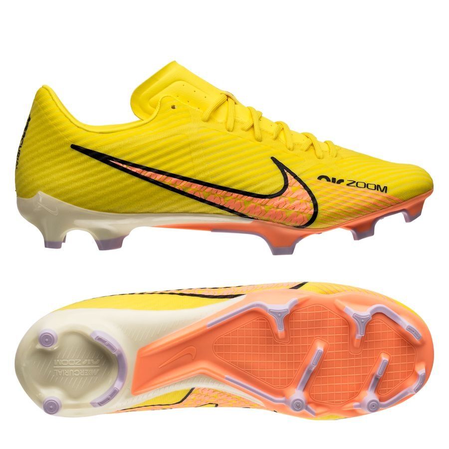 Nike Air Zoom Mercurial Vapor 15 Academy MG Lucent - Jaune/Crépuscule