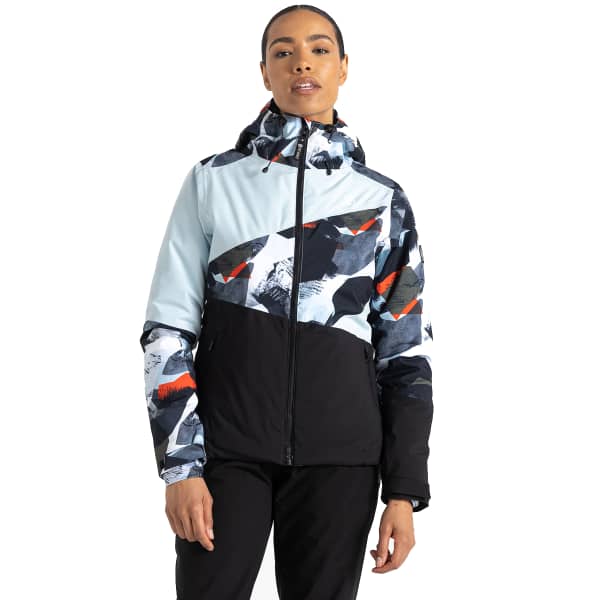 Veste de ski DARE 2B ICE JACKET LICHEN GREEN ABSTRACT PRINT